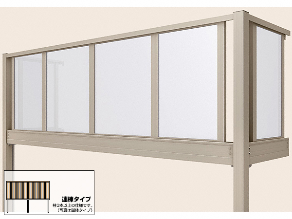 ビューステージHスタイル 屋根置き式 パネルマット 連棟