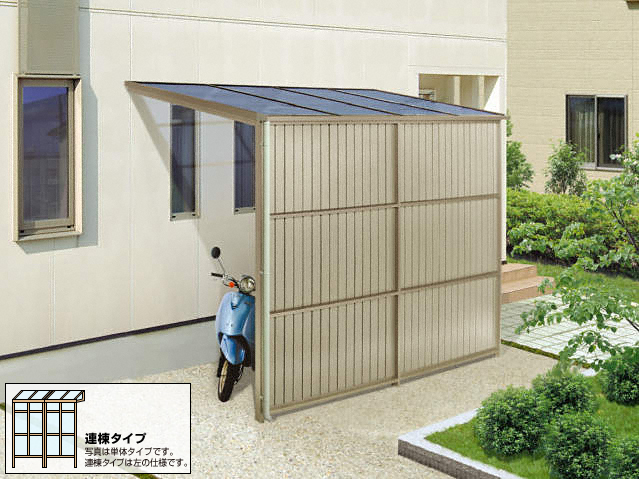 オイトック アルミパネル囲い 基本タイプ 連棟