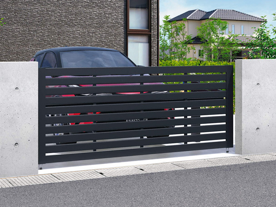 跳ね上げ門扉 ラビーネ3N型 電動タイプ 1台用