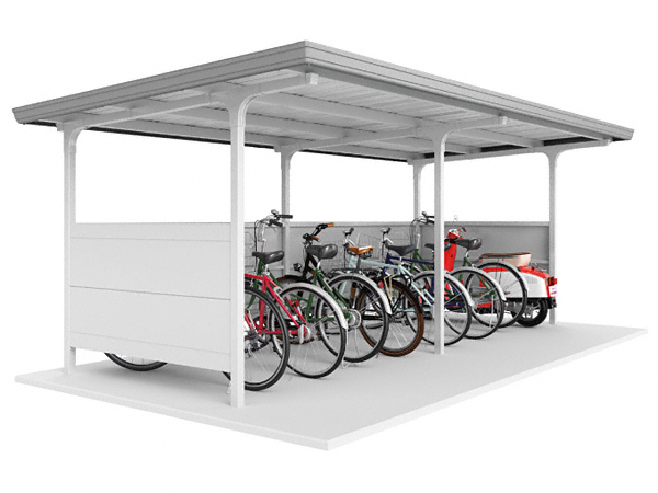 イナバ自転車置場 BFXタイプ 多雪型 ２連続タイプ