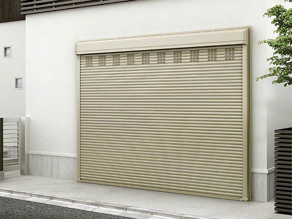 ガレージシャッター 電動式 外部付タイプ