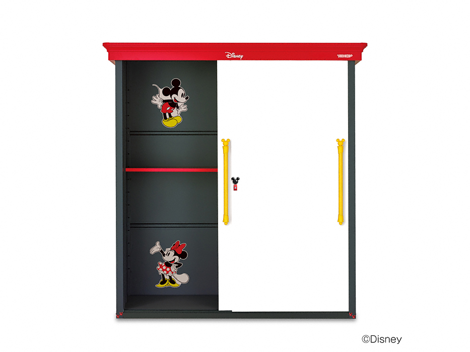ヨド物置 ディズニーシリーズ ミッキーマウスモデル 1700×900×1938