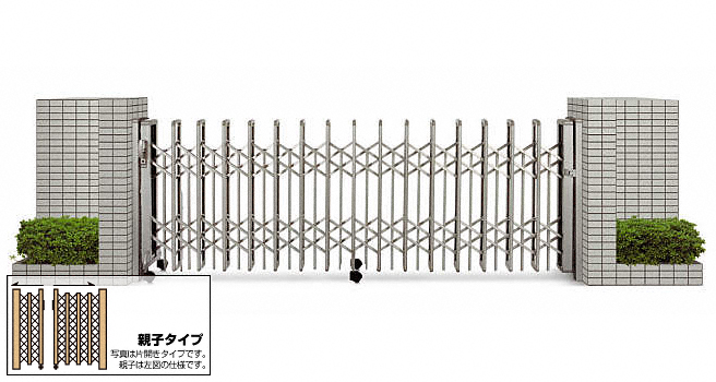 レイオス3型(ペットガード) ノンレール 両開き親子