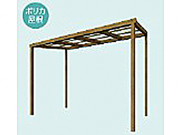 ポーチテラス シンプルスタイル(独立・壁寄せタイプ)